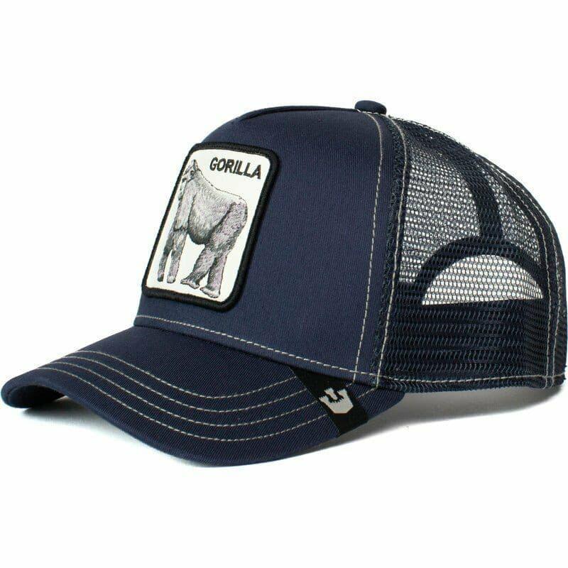 Goorin Bros כובע חיות Gorilla Blue.