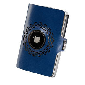 I-CLIP Heritage Steel Polished Radio Impact For Apple Air Tag Urban Grey.