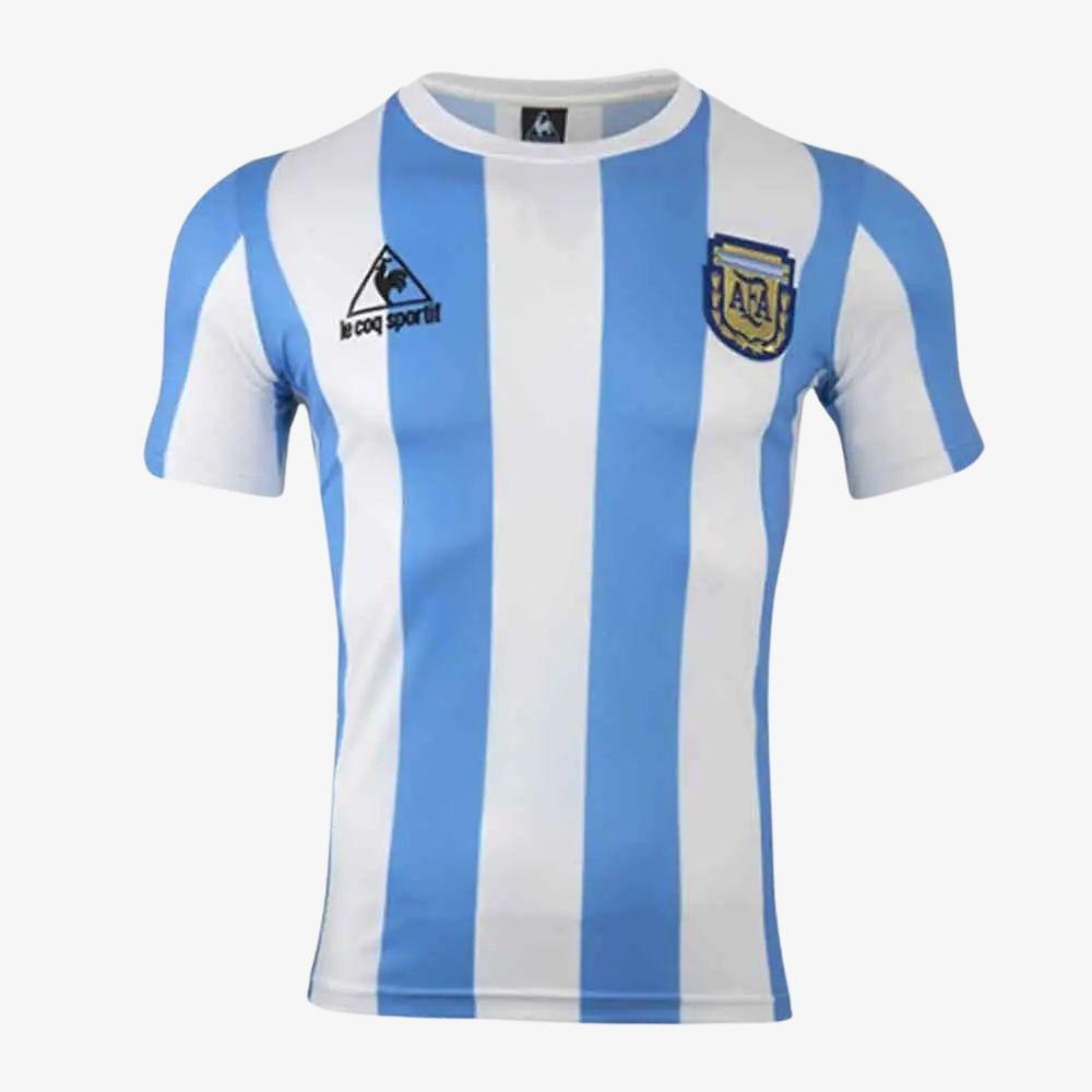 חולצת רטרו ארגנטינה 1986 בית