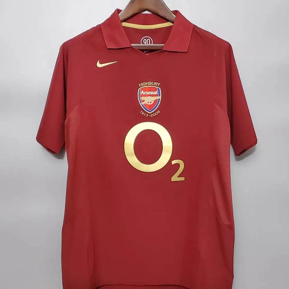 חולצת רטרו ארסנל 2006 בית - iSport- חולצות כדורגל