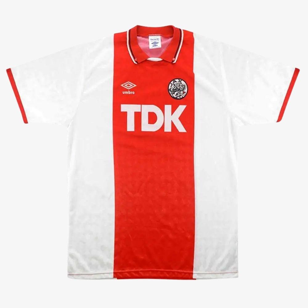 חולצת רטרו אייאקס 1992 בית - iSport- חולצות כדורגל