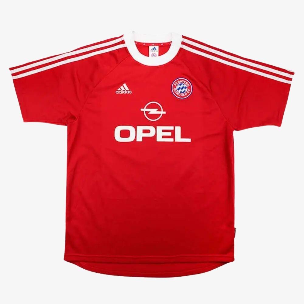 חולצת רטרו באיירן מינכן 2001 בית - iSport- חולצות כדורגל