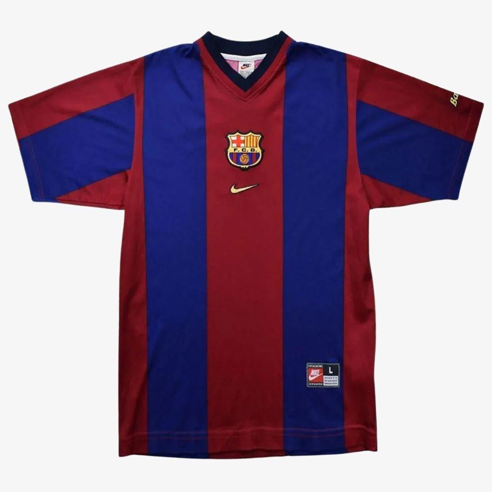 חולצת רטרו ברצלונה 1998 בית - iSport- חולצות כדורגל