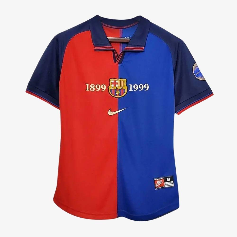 חולצת רטרו ברצלונה 1999 בית - iSport- חולצות כדורגל