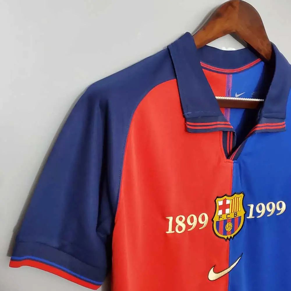 חולצת רטרו ברצלונה 1999 בית - iSport- חולצות כדורגל