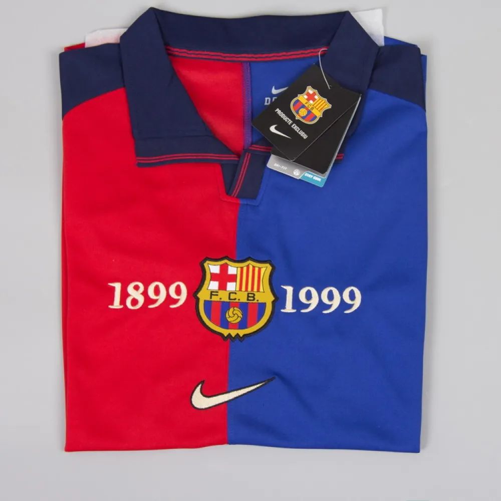 חולצת רטרו ברצלונה 1999 בית - iSport- חולצות כדורגל