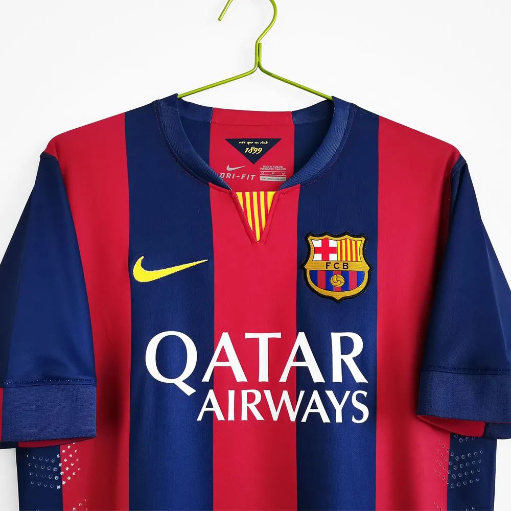 חולצת רטרו ברצלונה 2015 בית - iSport- חולצות כדורגל