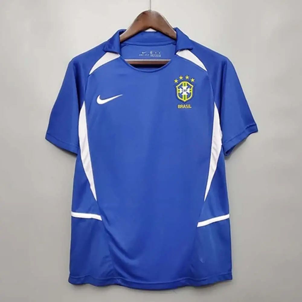 חולצת רטרו ברזיל 2002 חוץ
