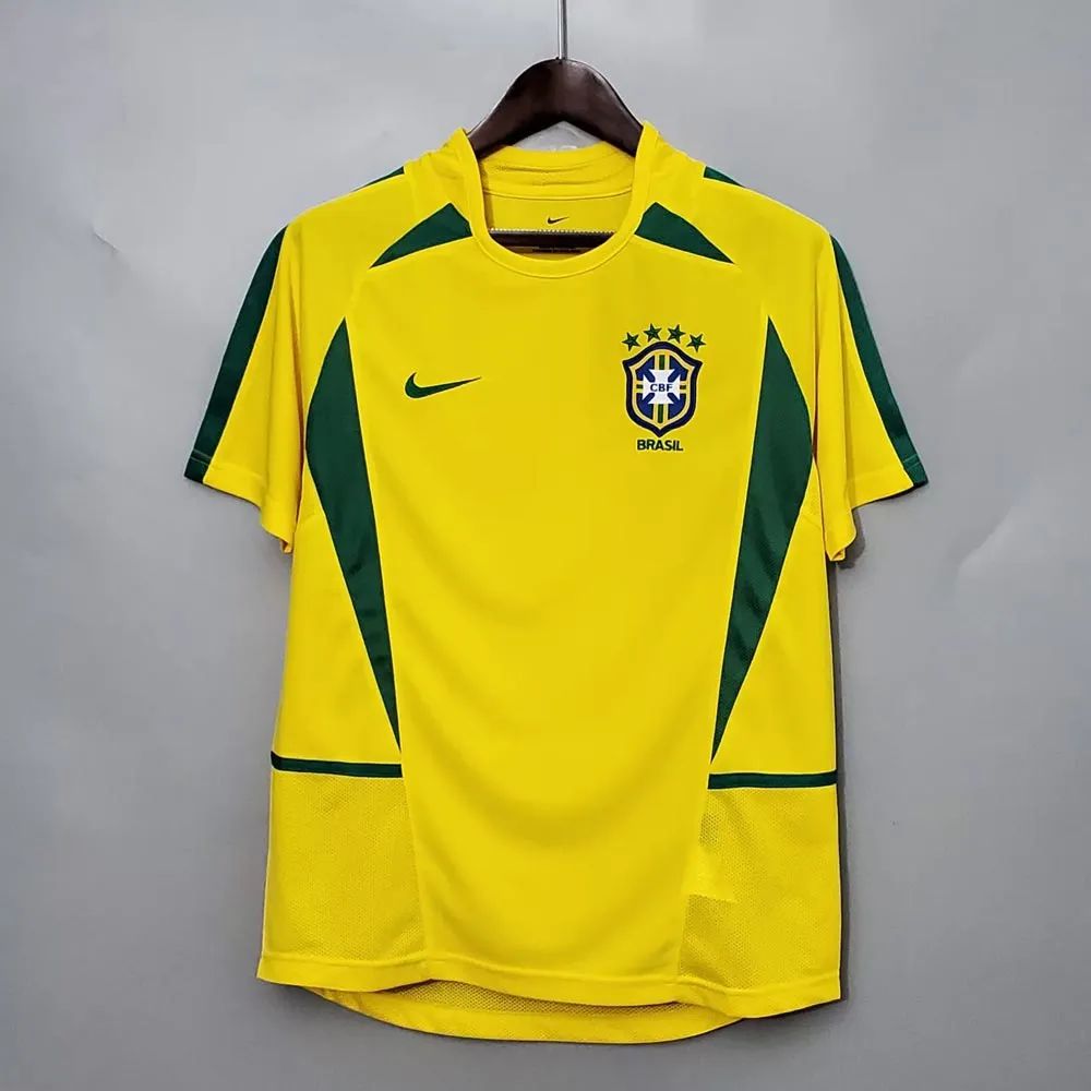 חולצת רטרו ברזיל 2002 בית