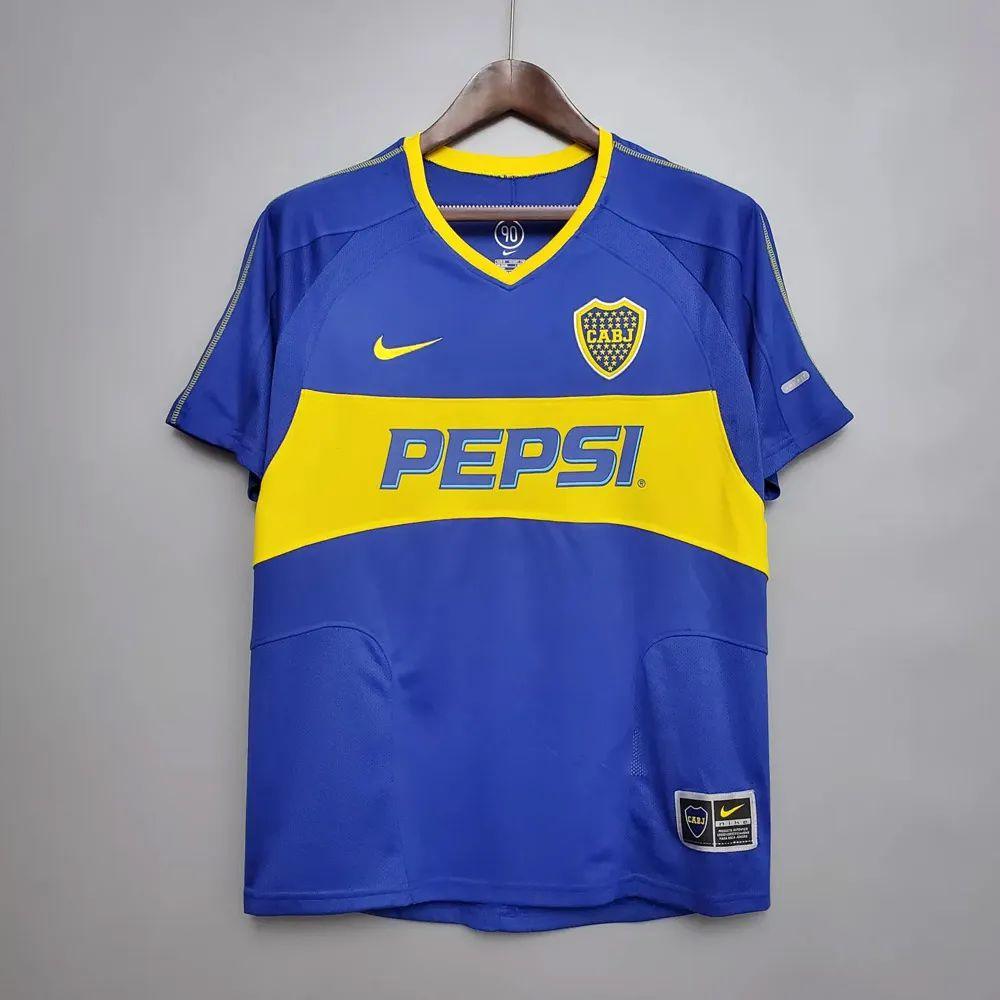 חולצת רטרו בוקה ג'וניורס 2003 בית - iSport- חולצות כדורגל