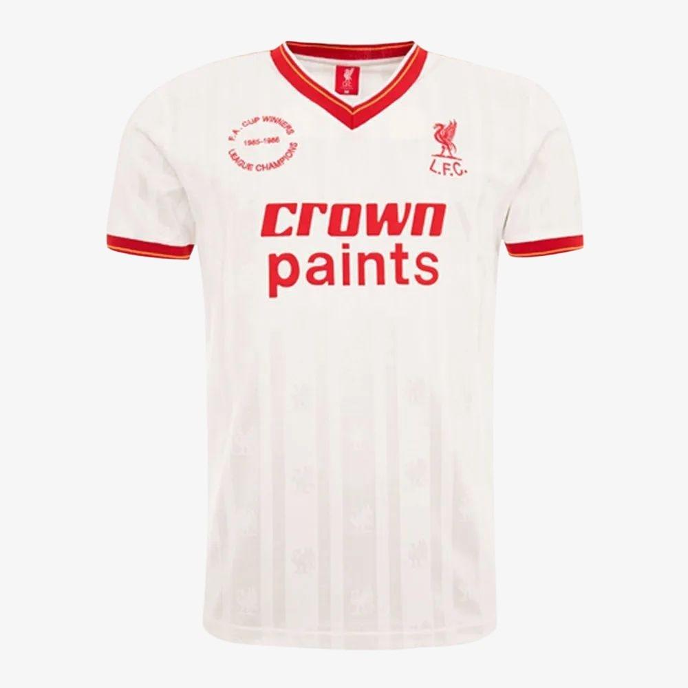 חולצת רטרו ליברפול 1986 חוץ - iSport- חולצות כדורגל