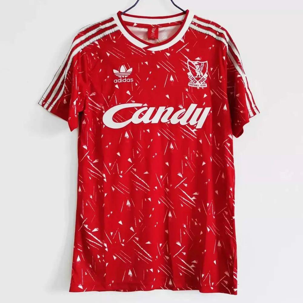 חולצת רטרו ליברפול 1990 בית - iSport- חולצות כדורגל