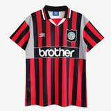 חולצת רטרו מנצ'סטר סיטי 1995 חוץ - iSport- חולצות כדורגל