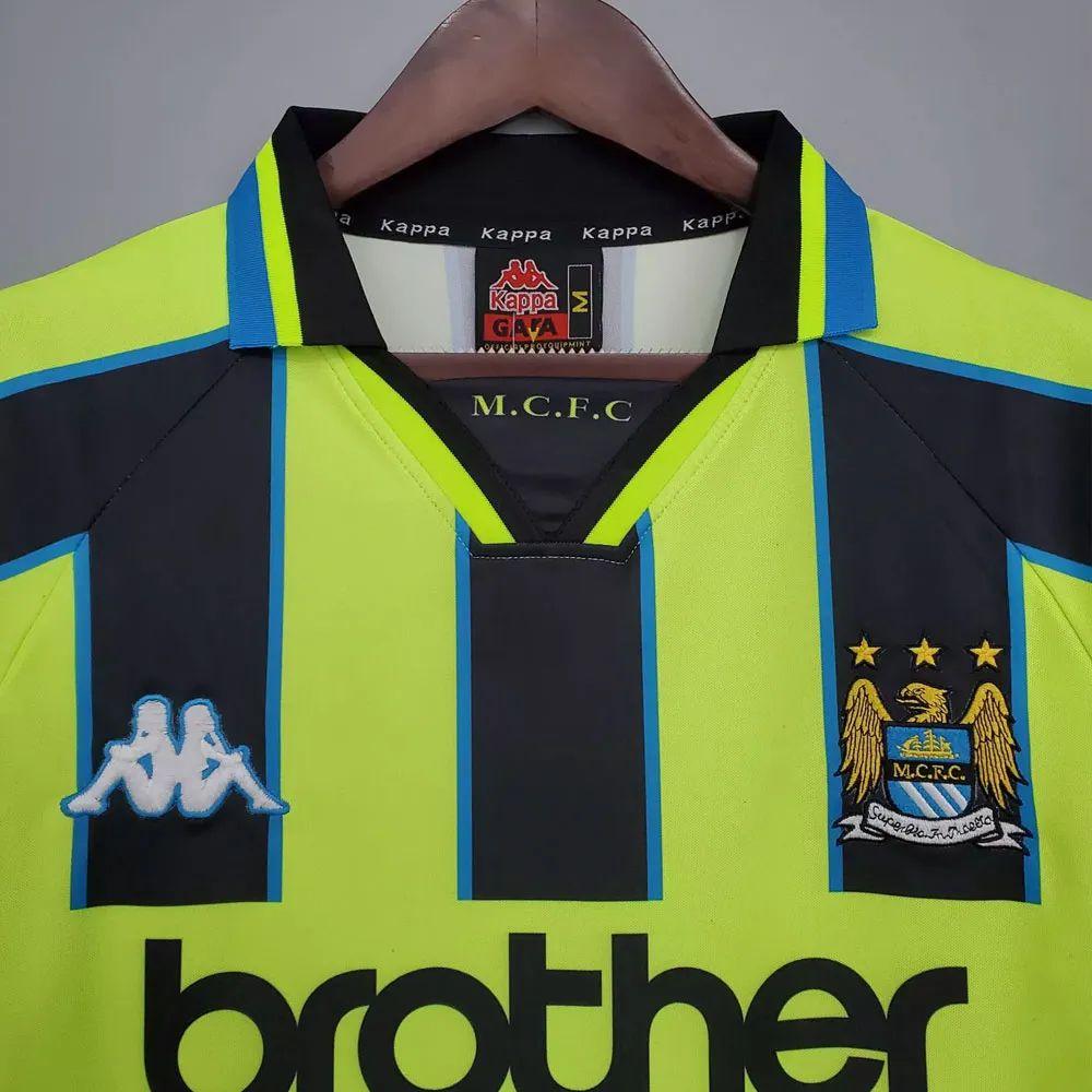 חולצת רטרו מנצ'סטר סיטי 1999 חוץ - iSport- חולצות כדורגל