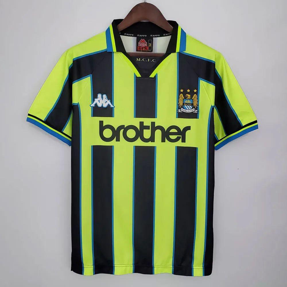 חולצת רטרו מנצ'סטר סיטי 1999 חוץ - iSport- חולצות כדורגל