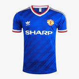 חולצת רטרו מנצ'סטר יונייטד 1986 שלישית - iSport- חולצות כדורגל