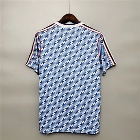 חולצת רטרו מנצ'סטר יונייטד 1992 חוץ - iSport- חולצות כדורגל