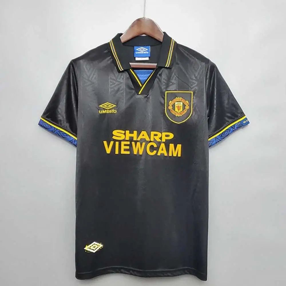 חולצת רטרו מנצ'סטר יונייטד 1994 חוץ - iSport- חולצות כדורגל