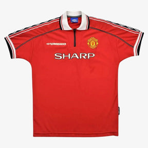 חולצת רטרו מנצ'סטר יונייטד 1998 בית - iSport- חולצות כדורגל