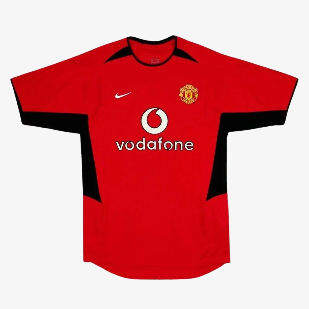 חולצת רטרו מנצ'סטר יונייטד 2003 בית - iSport- חולצות כדורגל