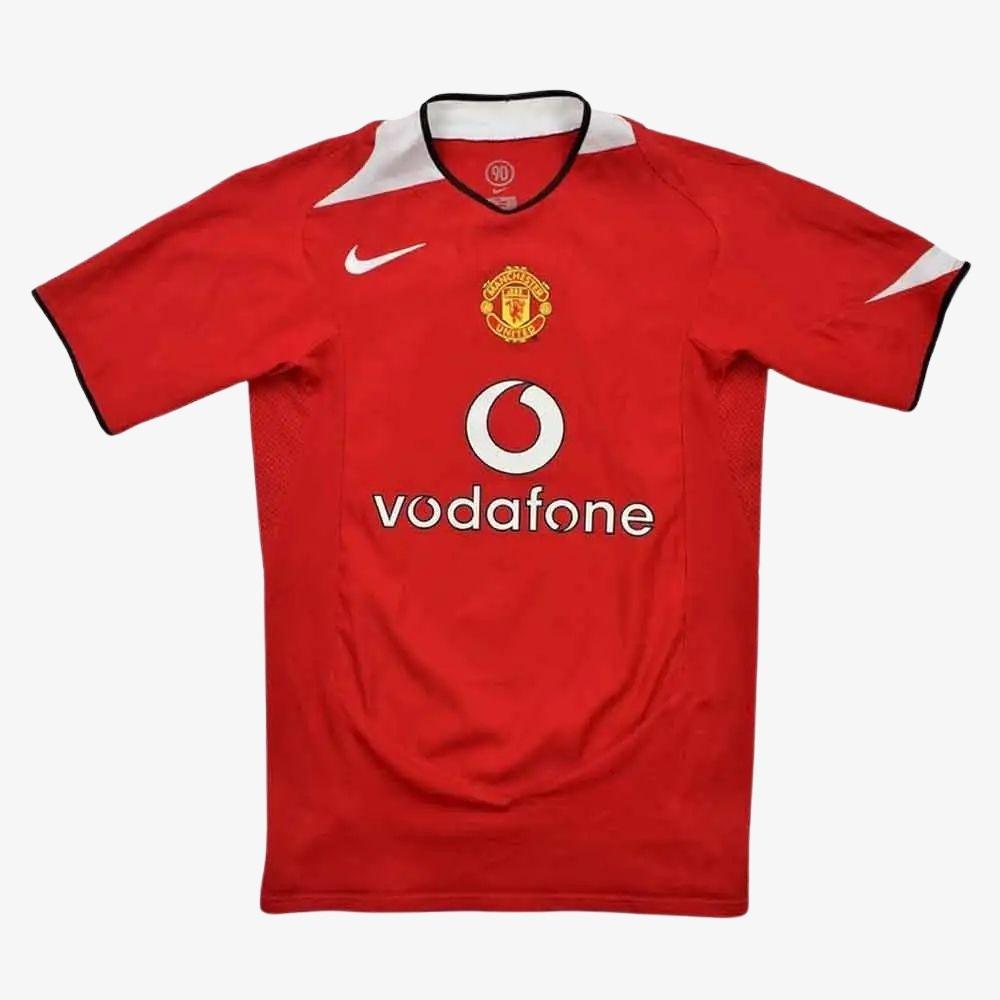 חולצת רטרו מנצ'סטר יונייטד 2005 בית - iSport- חולצות כדורגל