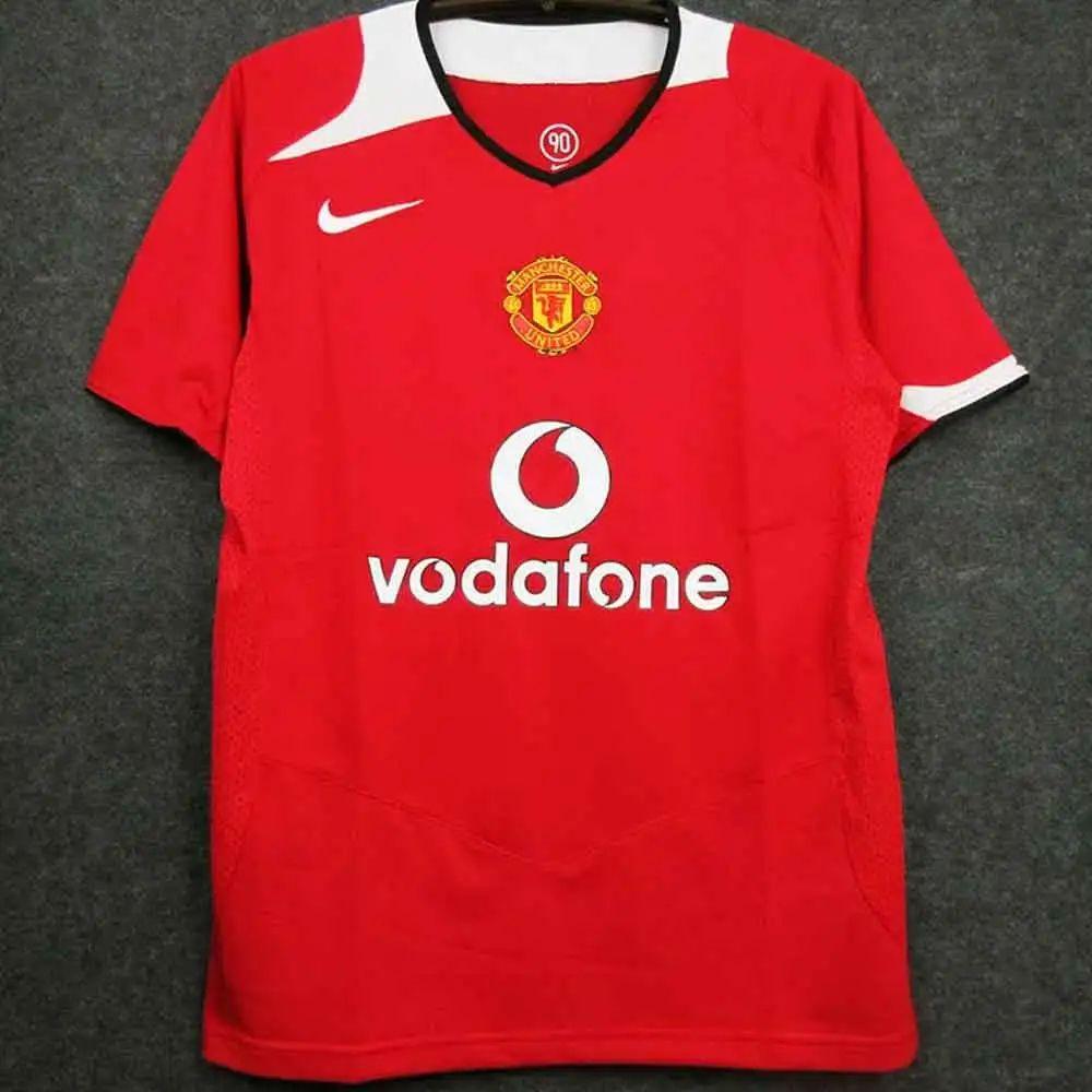 חולצת רטרו מנצ'סטר יונייטד 2005 בית - iSport- חולצות כדורגל