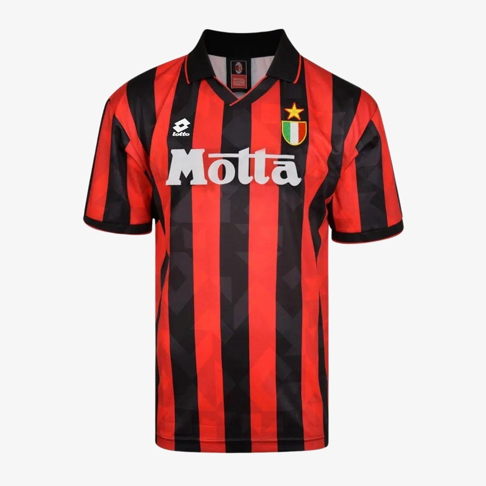 חולצת רטרו מילאן 1994 בית - iSport- חולצות כדורגל