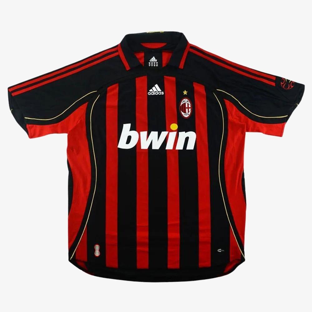 חולצת רטרו מילאן 2007 בית - iSport- חולצות כדורגל