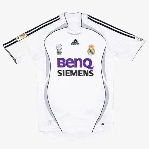 חולצת רטרו ריאל מדריד 2007 בית - iSport- חולצות כדורגל