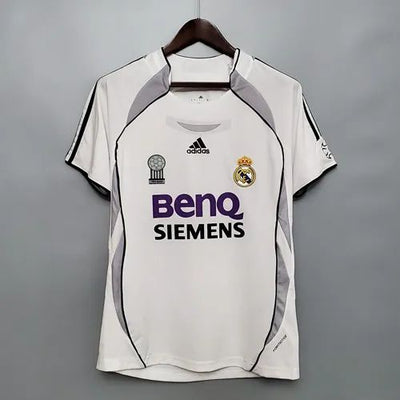 חולצת רטרו ריאל מדריד 2007 בית - iSport- חולצות כדורגל