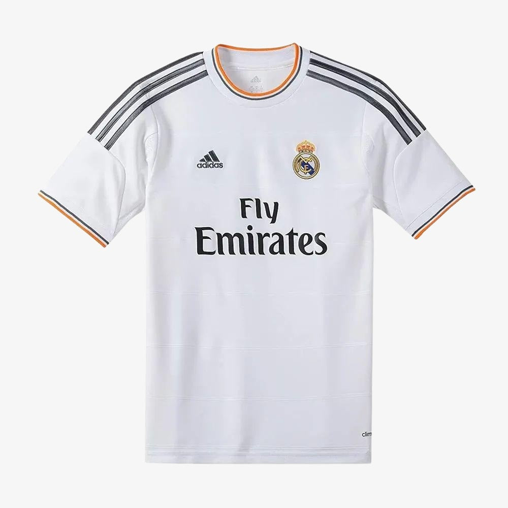 חולצת רטרו ריאל מדריד 2014 בית - iSport- חולצות כדורגל