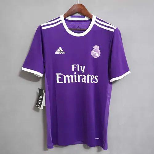 חולצת רטרו ריאל מדריד 2017 חוץ - iSport- חולצות כדורגל