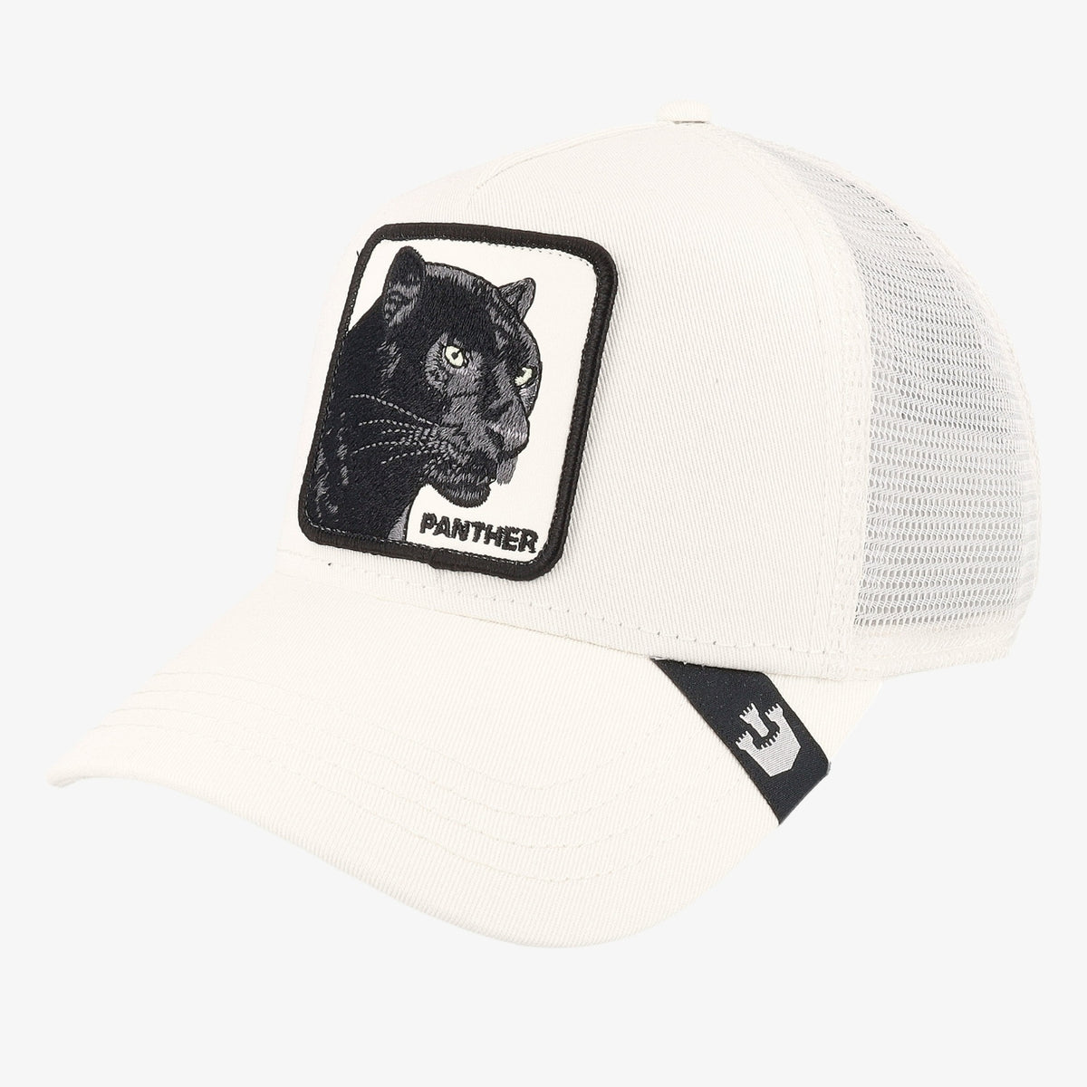 גורין ברוס Goorin Bros כובע מצחייה לבן White Black Panther