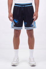 מכנסי Jordan Diamond 2026- שחור/תכלת