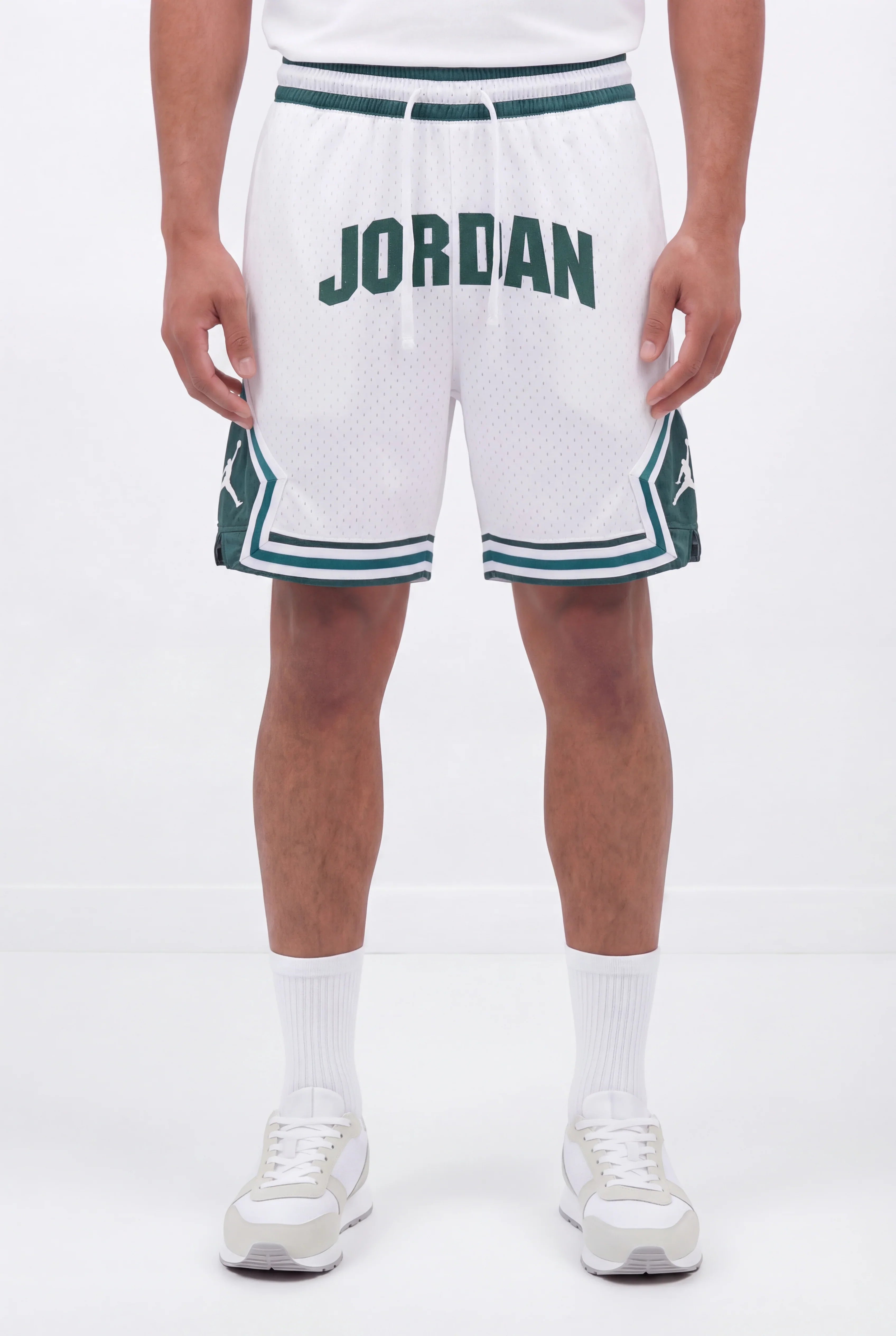 מכנסי Jordan Diamond 2026- לבן/ירוק