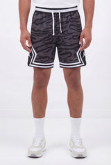 מכנסי Jordan Diamond 2026- שחור/לבן