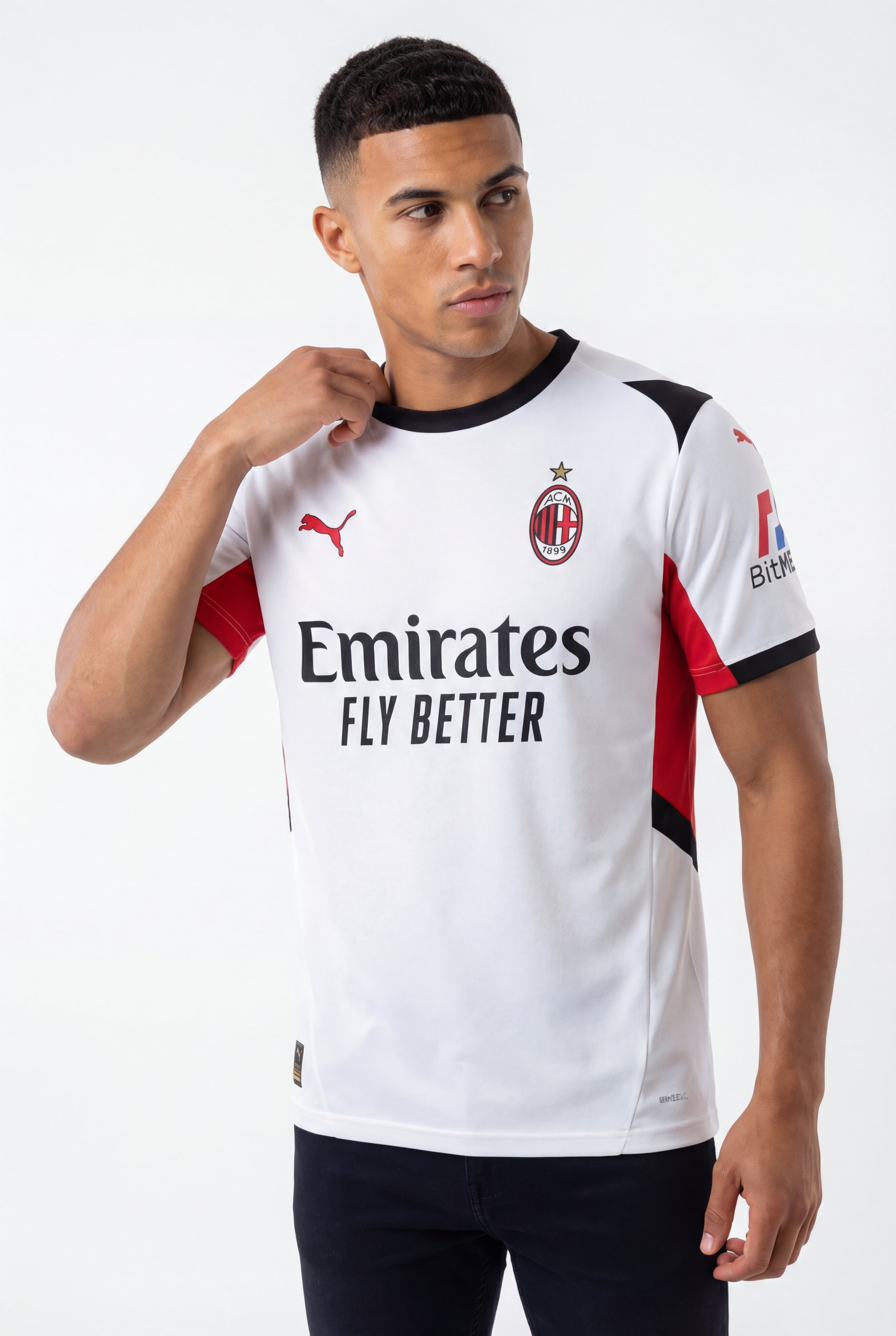 ⁨חולצת משחק מילאן חוץ 2025/2026